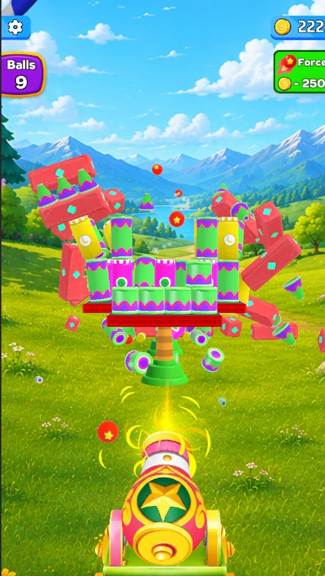 Smash Ball - Physics Puzzle screenshot
